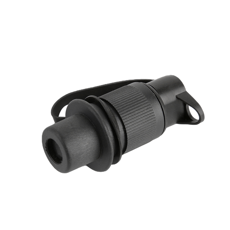 3 pole male plug,with cover JH039-A 