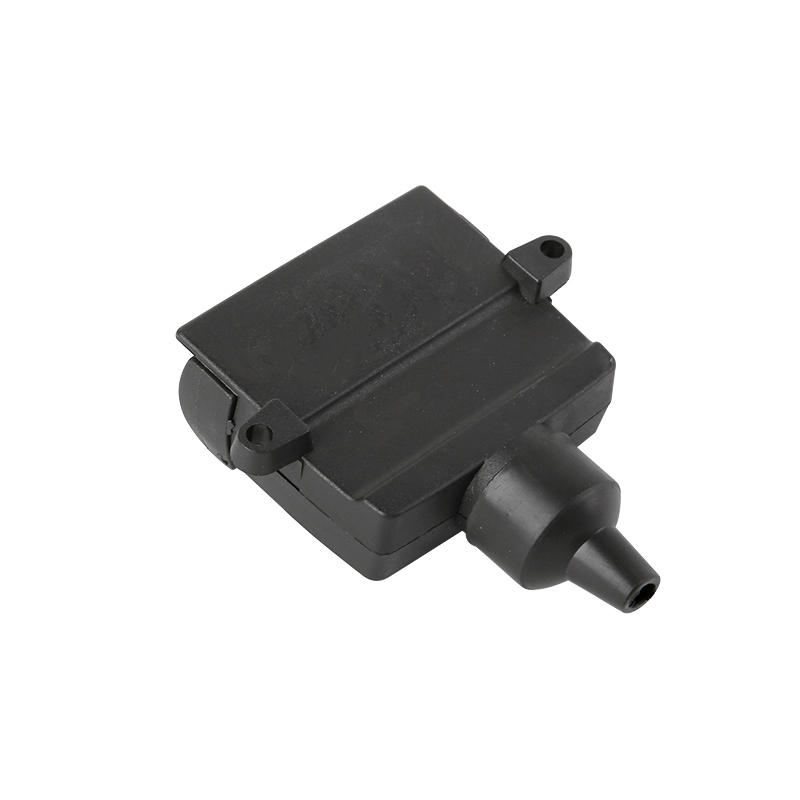 7Pin Flat Plastic Socket With Rubber Top JH029